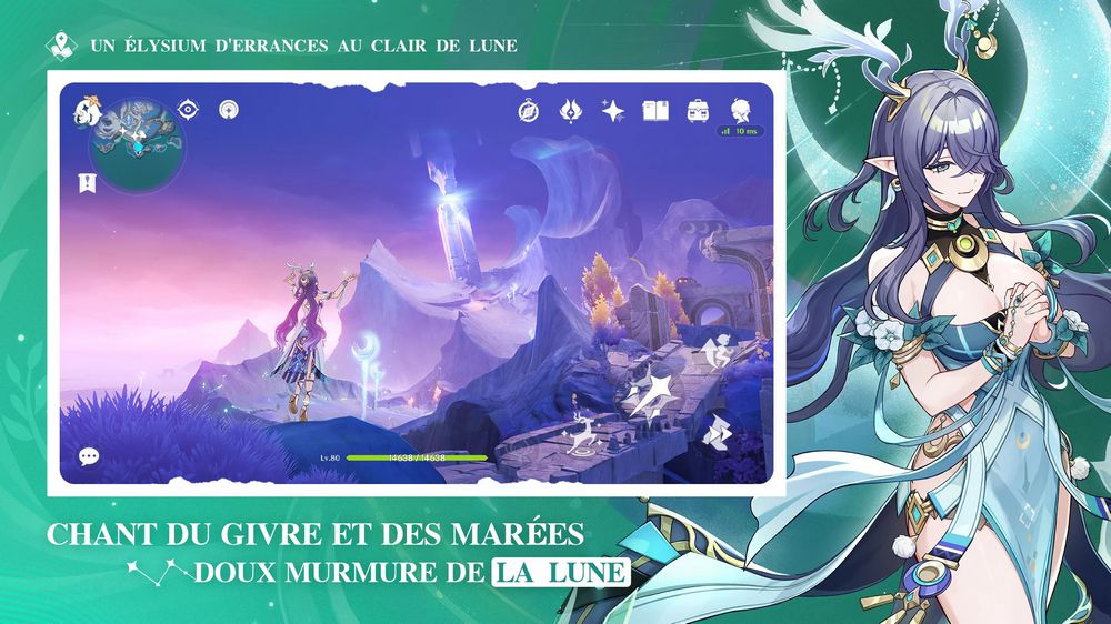 Genshin Impact - jeu d'anime sur Android