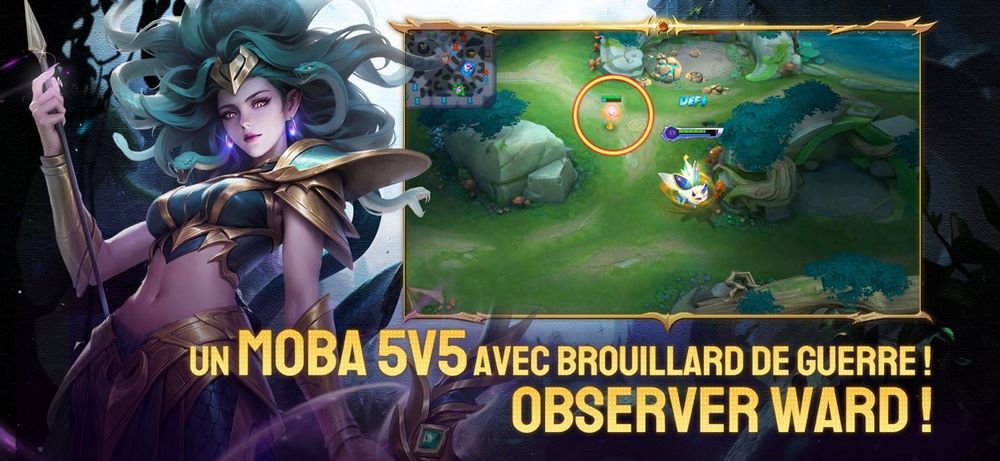 Heroes Evolved - meilleur jeu MOBA pour iPhone