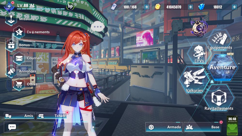 Honkai Impact 3rd - jeu d'anime sur Android