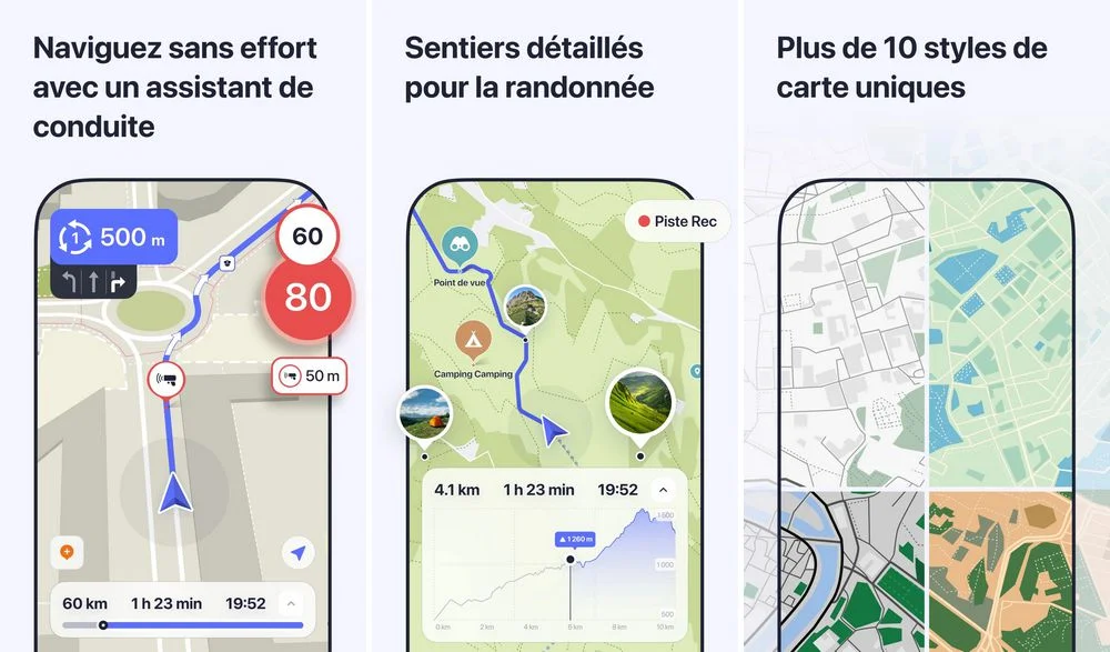 MAPS.ME - meilleure application GPS
