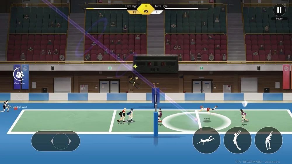 The Spike Cross - Volleyball