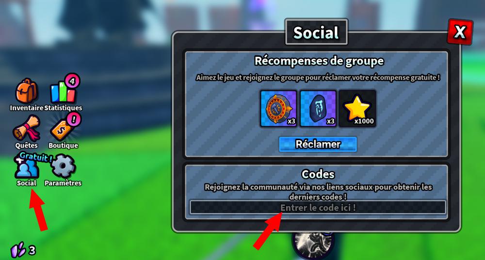 Utiliser les codes Loot Up