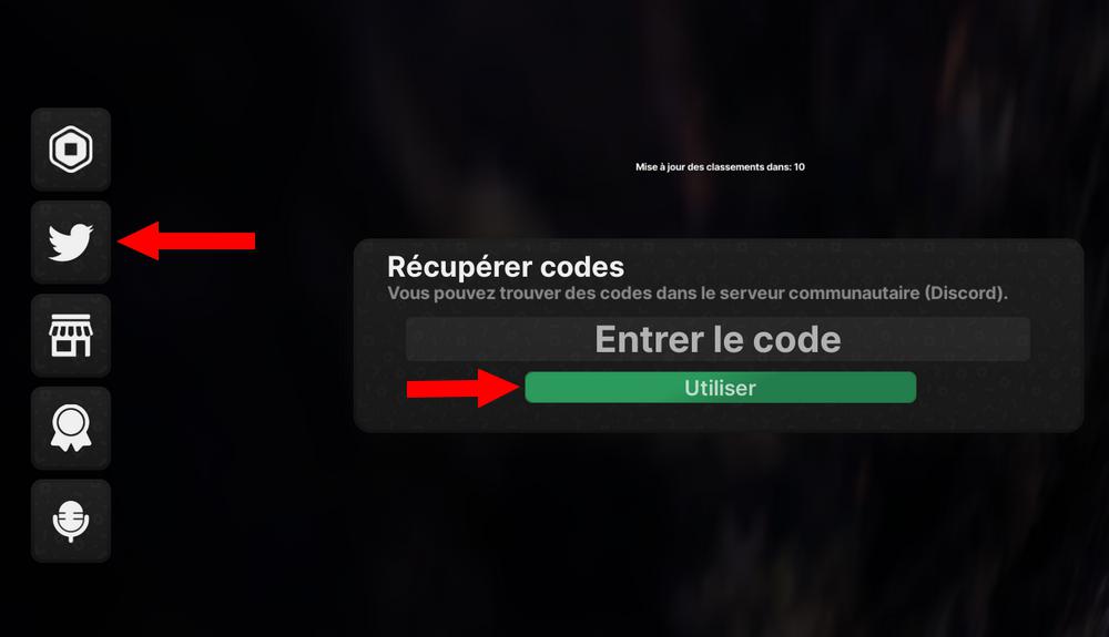 Utiliser les codes Road Side Shawarma