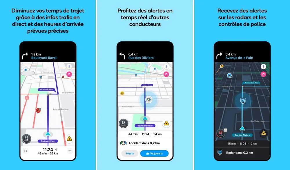 Waze - meilleure application GPS