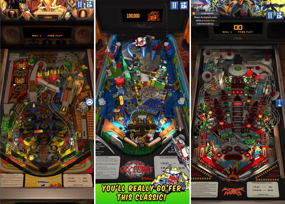 Williams™ Pinball - jeu rétro pour iPhone
