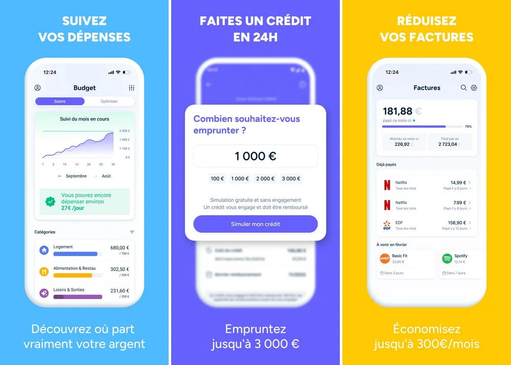 Bankin - application pour gérer son budget
