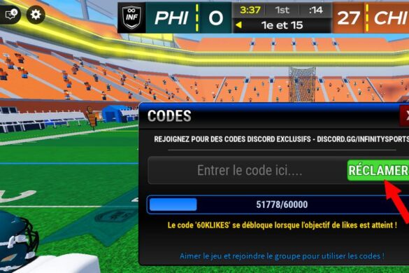 Utiliser codes Football Legends Utiliser codes Football Legends