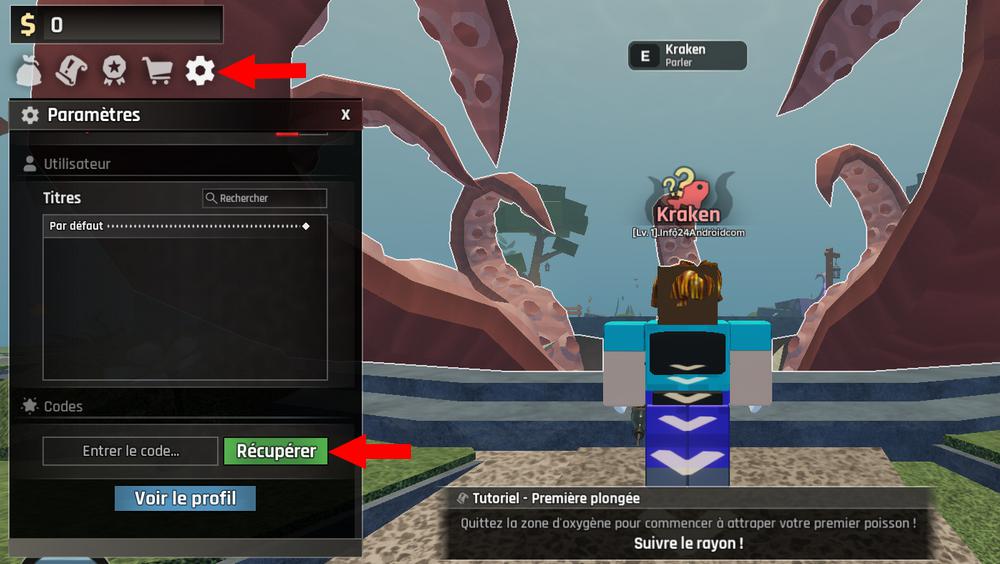 Utiliser les codes Abyss