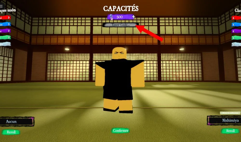 Utiliser les codes Sorcerer Ascent