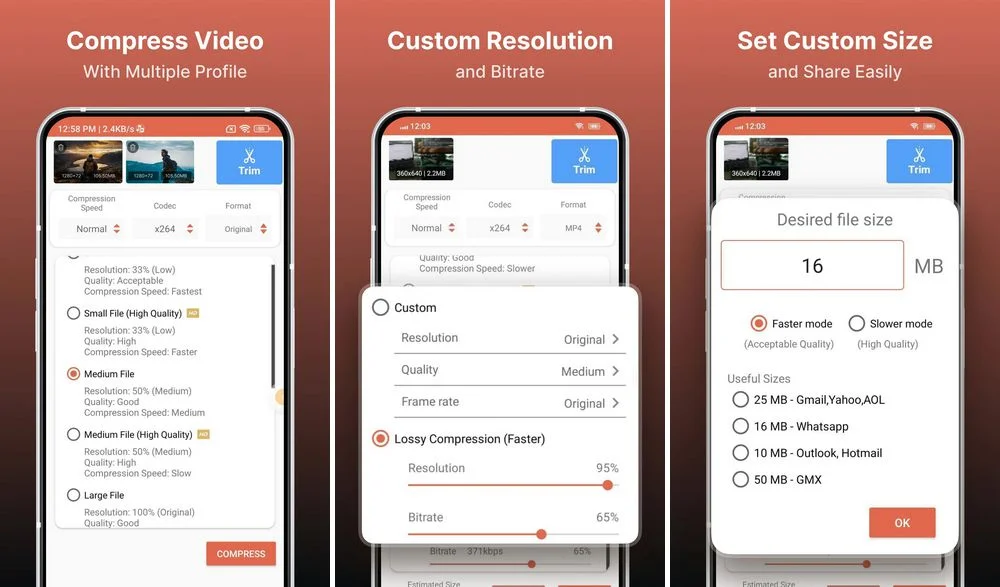Compresseur vidéo (Inverse AI) - meilleur compresseur vidéo pour Android