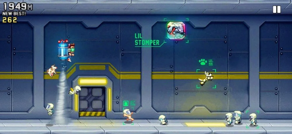 Jetpack Joyride - jeu d'arcade pour iPhone