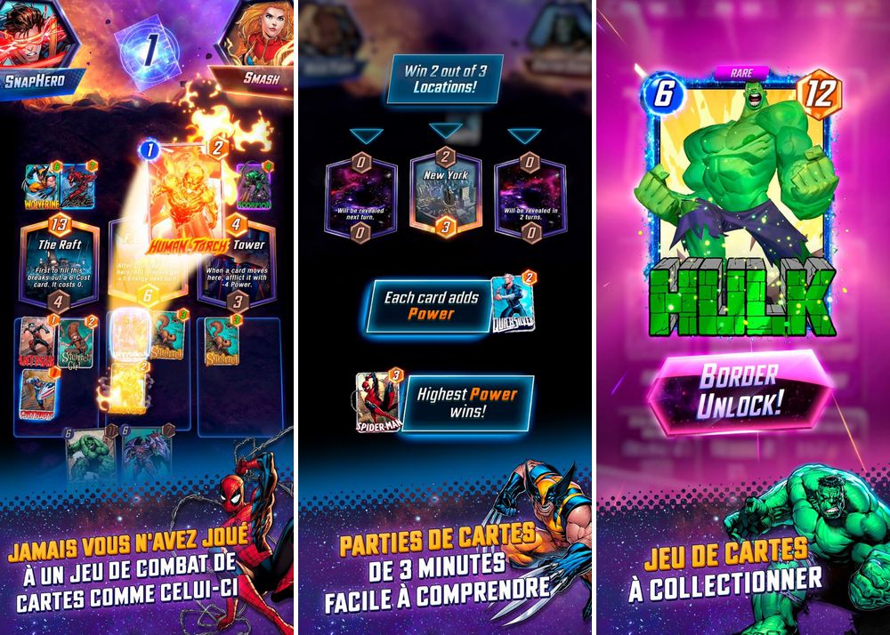 MARVEL SNAP - jeu de super-héros