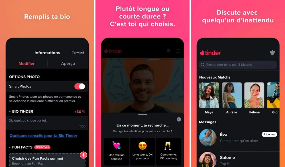 Tinder - meilleure application de rencontre
