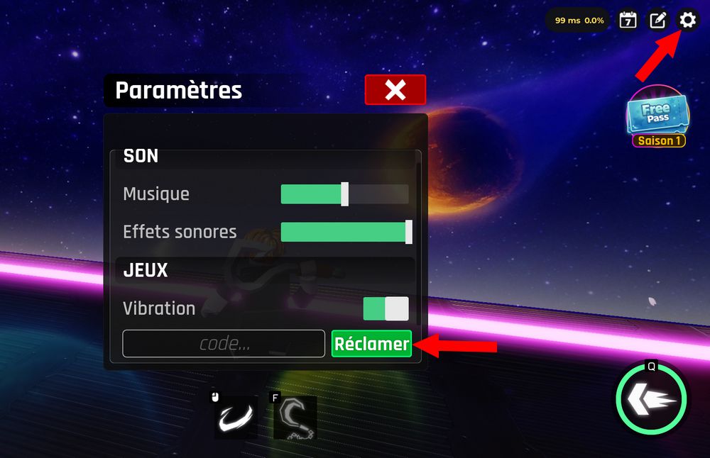 Utiliser les codes Hooked