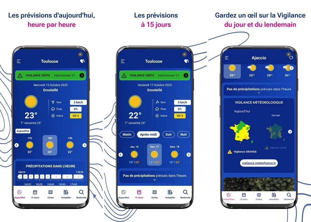 Météo-France - la meilleure application météo pour Android