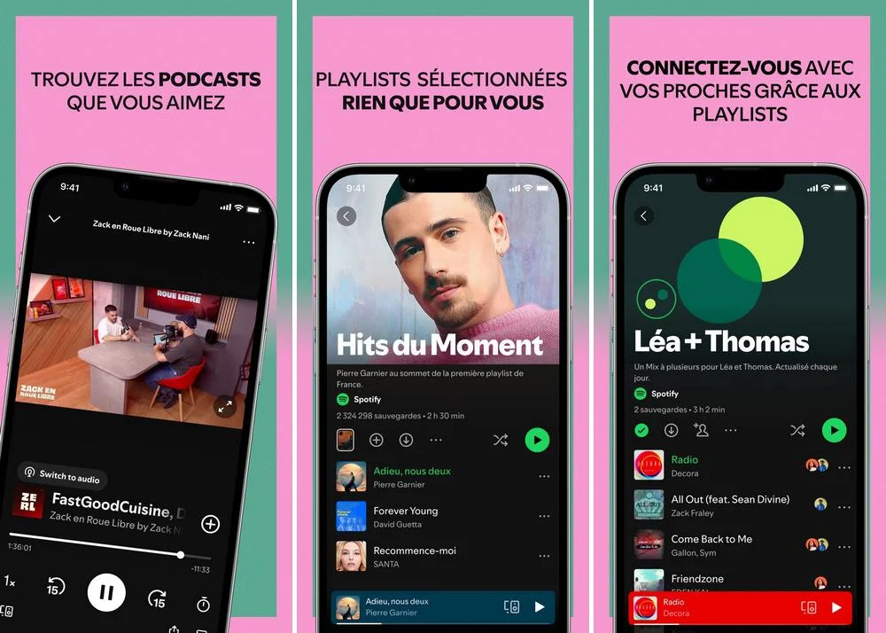Spotify - application de musique gratuite pour iPhone