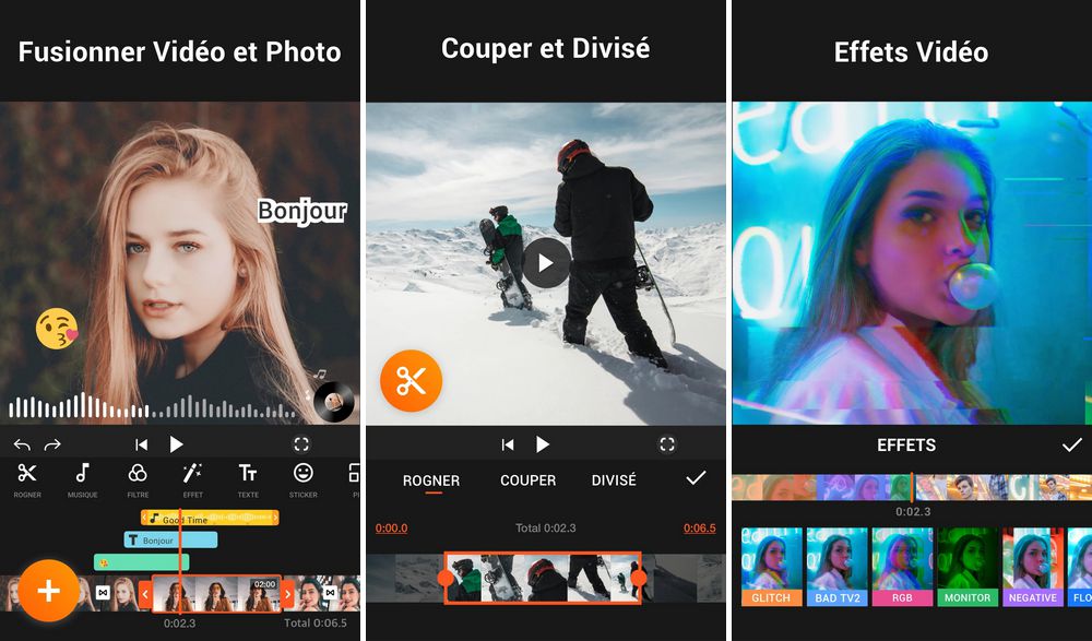 YouCut - meilleure application de montage vidéo