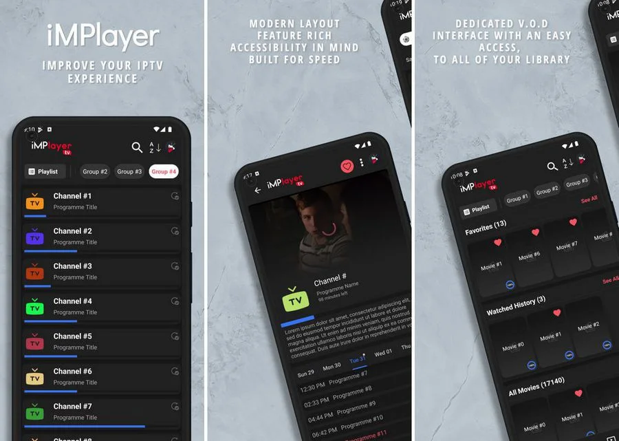 iMPlayer Mobile IPTV Player
