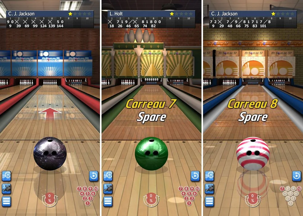 My Bowling 3D - jeu de bowling pour iPhone