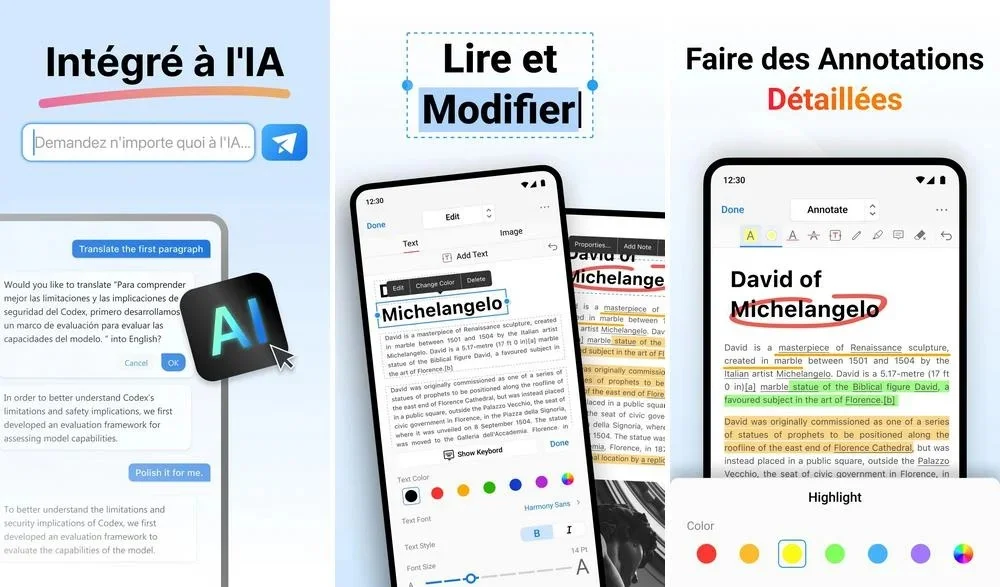 PDFgear - meilleur éditeur PDF pour Android